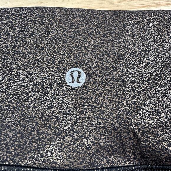Lululemon Wunder Under High-Rise Tight Foil 28" Black Copper Women's Size 2 EUC - Picture 5 of 9